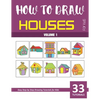 How to Draw Houses for Kids - Volume 1 - Paperback