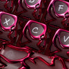 XVX Venom Themed Liquid Metallic Electroplating ABS+PC Keycap Set