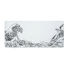 XVX Kanagawa Outline Themed Large Desk Mat