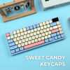XVX Rainbow Candy MOA Profile Dye-Sub 143-Key PBT Keycap Set