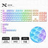 XVX IMD Ice Crack Pattern Shine-Through OEM Profile Keycap Set
