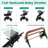 2-in-1 Convertible Baby Stroller with Car Seat Adapters