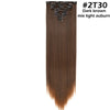 Long Straight Clip in on Hair Extensions