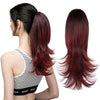 Synthetic Claw Clip in Ponytail Hair Extensions Hairpiece 14"