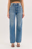 Paisley High Rise Dad Jean Medium wash