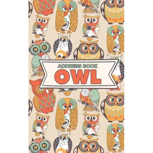 Address Book Owl - Paperback