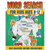Word Search For Kids Ages 8-12 100 Fun Shaped Word Search Puzzles Childrens Activity Book Advanced Level Puzzles Search and Find to Improve Vocabulary - Paperback