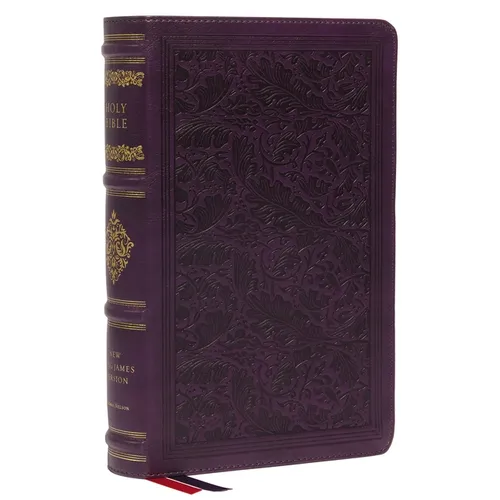 Nkjv, Personal Size Reference Bible, Sovereign Collection, Leathersoft, Purple, Red Letter, Thumb Indexed, Comfort Print: Holy Bible, New King James V - Imitation Leather