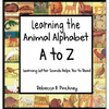 Learning the Animal Alphabet A to Z - Hardcover