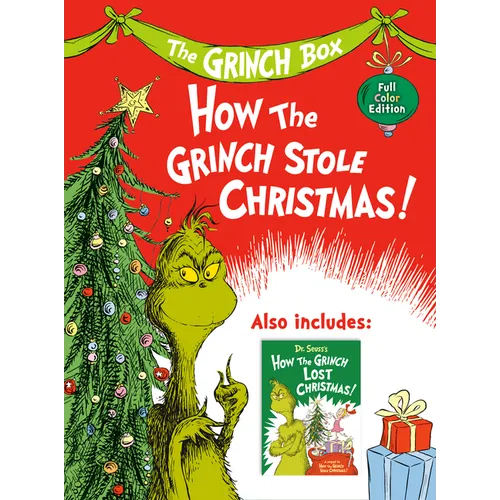 The Grinch Two-Book Boxed Set: Dr. Seuss's How the Grinch Stole Christmas! Full-Color Edition and How the Grinch Lost Christmas! - Hardcover