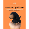 Helium Amigurumi Crochet Pattern Miniature Black Dachshund: Details and Easy Amigurumi Patterns Adorable and Animal Friends Magical Characters to Life - Paperback