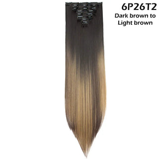 Buy 6p26t2 Long Straight Clip in on Hair Extensions