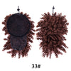 Synthetic Curly Bangs