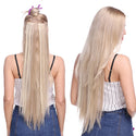 Long Straight Clip in on Hair Extensions