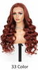 Cinnamon Brazilian Hair 24' Glueless Body Wave Human Hair Pre-cut Lace Front Wigs