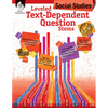 Leveled Text-Dependent Question Stems: Social Studies: Social Studies - Paperback