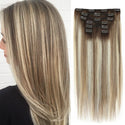 Remy Natural Hair Clip in Extensions