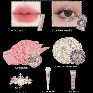 Buy angel-7pcs-set07 Angel Collection Makeup Gift Box Full Kit All in One