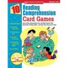 10 Reading Comprehension Card Games: Easy-To-Play, Reproducible Card and Board Games That Boost Kids' Reading Skills--And Help Them Succeed on Tests - Paperback