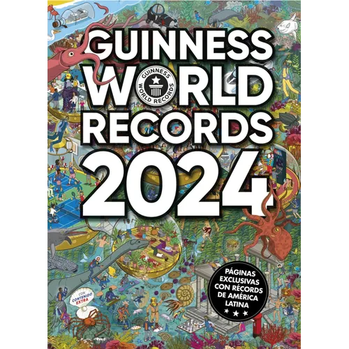 Guinness World Records 2024: Con Récords de América Latina (Edición Latinoamericana) - Hardcover