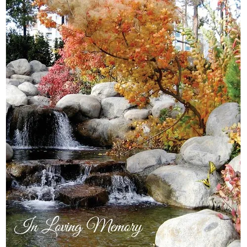 Funeral Guest Book, "In Loving Memory", Memorial Guest Book, Condolence Book, Remembrance Book for Funerals or Wake, Memorial Service Guest Book: Hard - Hardcover