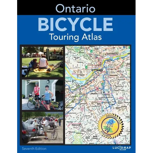 Ontario Bicycle Touring Atlas - Paperback