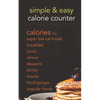 Simple & Easy Calorie Counter: calories for Super Low Cal Foods, Breakfast, Lunch, Dinner, Desserts, Drinks, Snacks, Food Groups & Popular Meals - Paperback