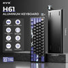 XVX H61 Kanagawa 60% CNC Aluminum Hot-Swappable Wired Mechanical Keyboard