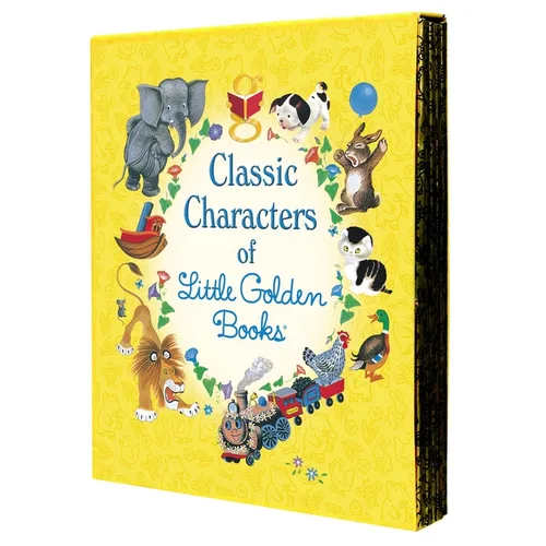 Classic Characters of Little Golden Books: The Poky Little Puppy; Tootle; The Saggy Baggy Elephant; Tawny Scrawny Lion; Scuffy the Tugboat - Hardcover