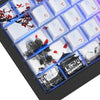 XVX Plum Blossom Cherry Profile Double-Shot Dye-Sub PBT Keycap Set (127-Key)