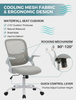 Ergonomic Mesh Office Chair – Multi Color High Back Chair with Lumbar Support