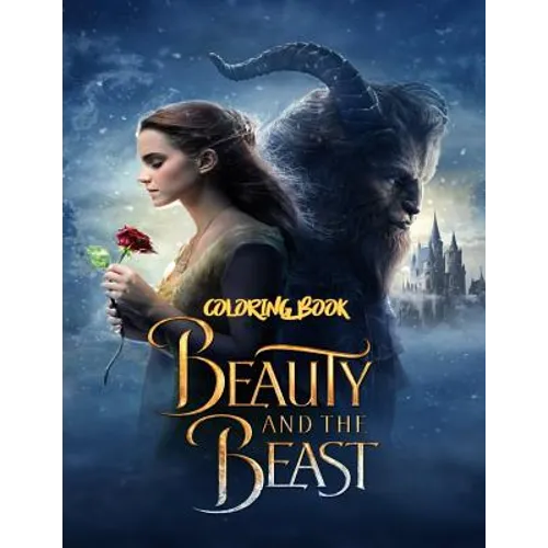 Beauty and the Beast Coloring Book: Coloring Book for Kids and Adults with Fun, Easy, and Relaxing Coloring Pages - Paperback