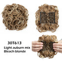 LARGE Comb Clip in Curly Hair Extension
