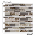 Strong Adhesive Subway Tiles Vinyl Wallpaper Peel and Stick