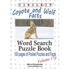 Circle It, Coyote and Wolf Facts, Pocket Size, Word Search, Puzzle Book - Paperback