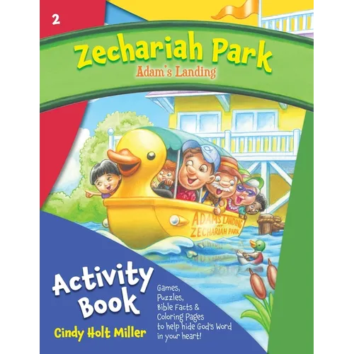 Zechariah Park: Adam's Landing Activity Book - Paperback