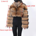 Fashion Fox Fur Winter Coats Vests