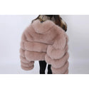 Fashion Fox Fur Winter Coats Vests