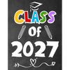 Class of 2027: Funny Back To School notebook, Gift For Girls and Boys,109 College Ruled Line Paper, Cute School Notebook, School Composition Notebooks - Paperback