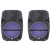 Naxa Dual 15" Bluetooth TWS Party Speakers - Refurbished