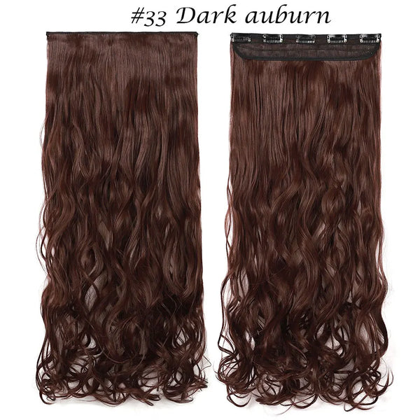 Synthetic Long Wavy Clip in