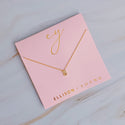Understated Beauty Initial Necklace