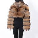 Fashion Fox Fur Winter Coats Vests