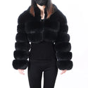 Fashion Fox Fur Winter Coats Vests