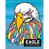 Eagle Coloring Book - Paperback