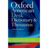 Oxford American Desk Dictionary and Thesaurus - Hardcover