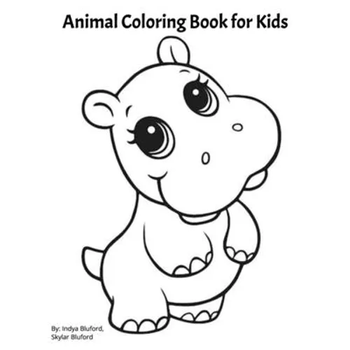 Animal Coloring Book for Kids - Paperback