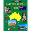 Australia Activity Book: Coloring Pages and Wordsearch - Paperback