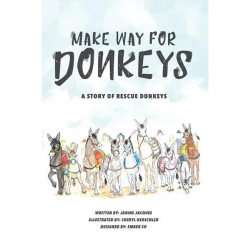 Make Way For Donkeys - Paperback