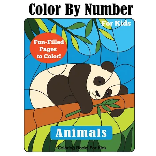 Color By Number for Kids - Paperback